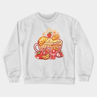 Strawberry Lemonade Teacup Crewneck Sweatshirt